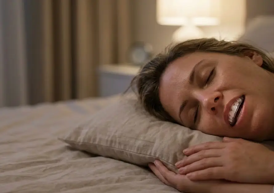 Bruxismo al dormir